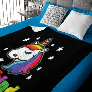 Discover Be Kind Unicorn Baby Blankets