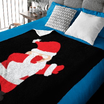 Discover Dabbing Santa Claus Baby Blankets