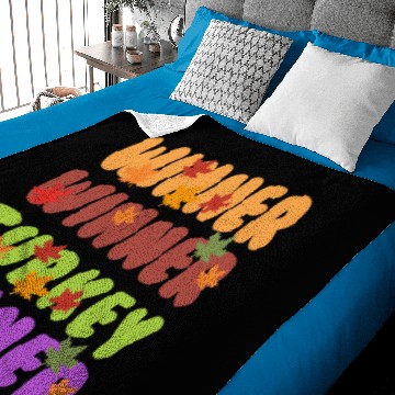 Discover Winner Winner Turkey Dinner Baby Blankets