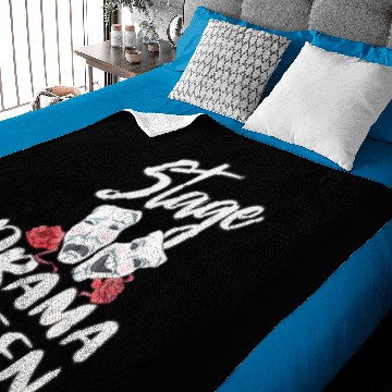 Discover Stage Drama Queen Theatre Actress Baby Blankets