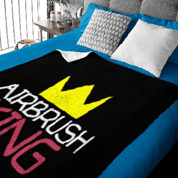 Discover Airbrush King Baby Blankets