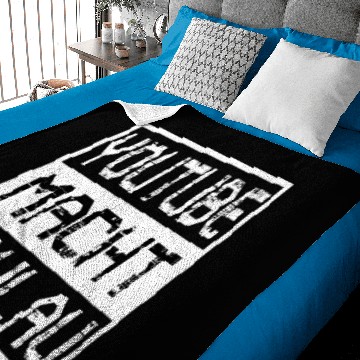 Discover Youtube makes you smart Baby Blankets