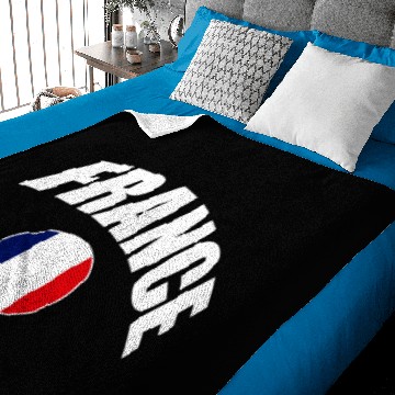 Discover France Baby Blankets