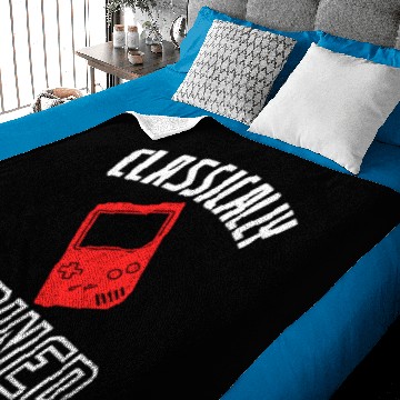 Discover Classically Trained Retro Gamer Baby Blankets