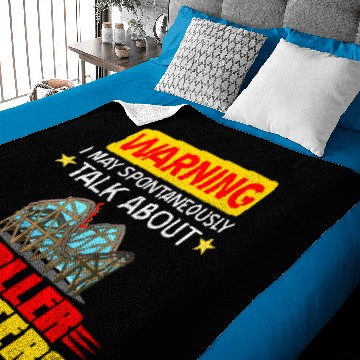 Discover Roller Coaster Baby Blankets