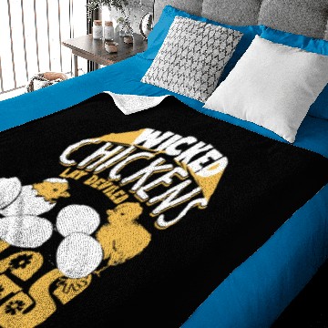 Discover Wicked Chicken Lay Deviled Eggs Baby Blankets