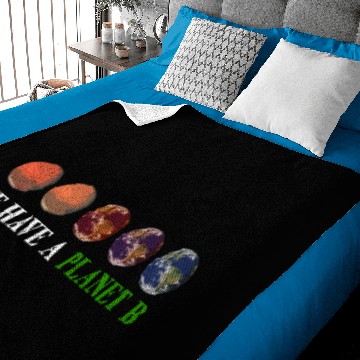 Discover Funny Nuke Mars We Have A Planet B Baby Blankets
