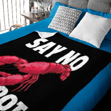 Discover Lobster spiny crayfish Crab Crabs Baby Blankets