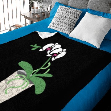 Discover orchid Baby Blankets