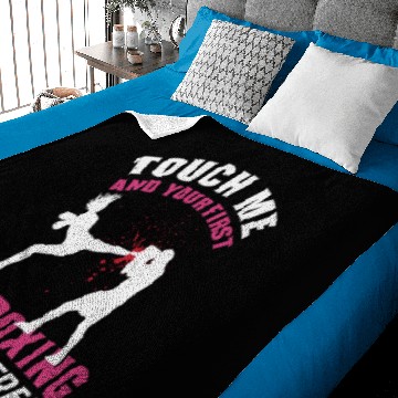 Discover Do not touch Danger Baby Blankets