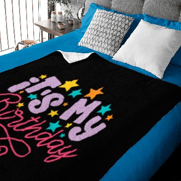 Discover ITS MY BIRTHDAY Baby Blankets
