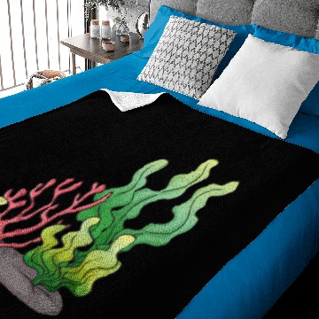 Discover I love algae | Alga tang kelp botany Baby Blankets