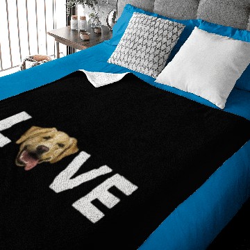 Discover Dog - Labrador Love Baby Blankets