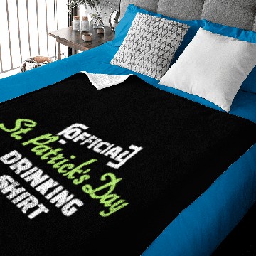 Discover St. Patrick's Day drinking Baby Blankets