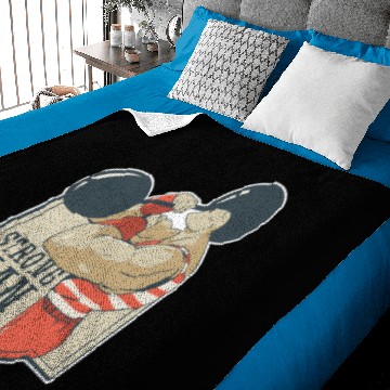 Discover Strongman retro muscle man Baby Blankets