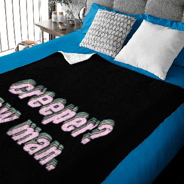 Discover Internet Meme Creeper? Aw Man. Baby Blankets
