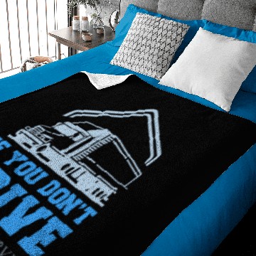 Discover Trucker Truck Driver Transporter Shipper Gift Baby Blankets