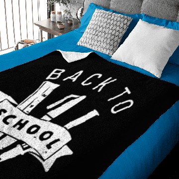 Discover Back to School Back to school elementary school Baby Blankets