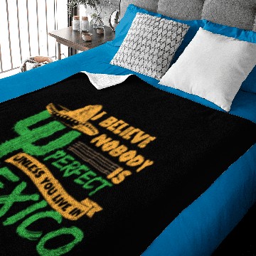 Discover Mexico mexican gift Baby Blankets