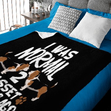 Discover Dog Basset Hound Baby Blankets