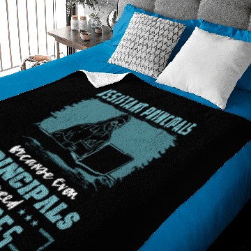 Discover Assistant Principal Baby Blankets