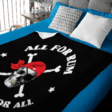Discover All For Rum Rum For All Baby Blankets