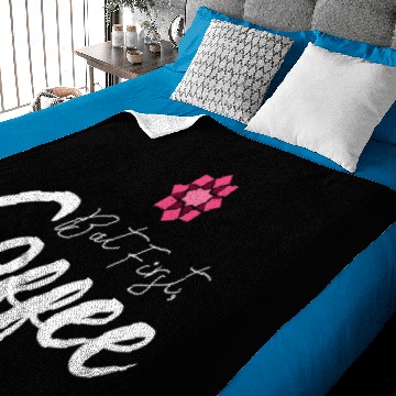 Discover But first coffee Baby Blankets
