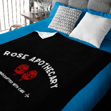 Discover Rose Apothecary logo Baby Blankets