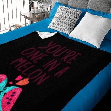 Discover You're one in a melon Baby Blankets