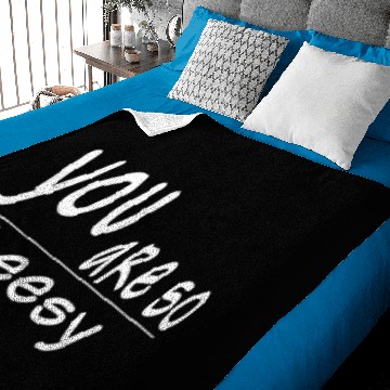 Discover you are so cheesy Baby Blankets