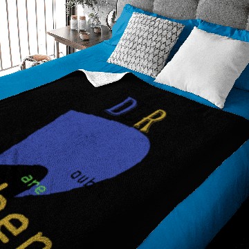 Discover Double Dare ruben Logo Baby Blankets