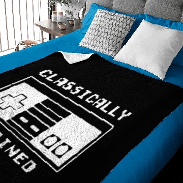 Discover Classically Trained 80s Video Games Baby Blankets