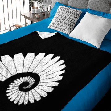Discover Fibonacci Coffin Spiral Baby Blankets