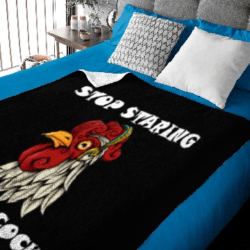 Discover Stop staring at my cock Baby Blankets