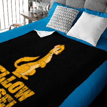 Discover "Yellow Weasel" Baby Blankets Design Dangerous To Humans