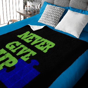 Discover never give up Baby Blankets