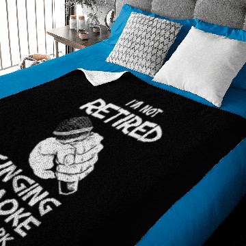 Discover Karaoke Singer Microphone Singing Gift Baby Blankets