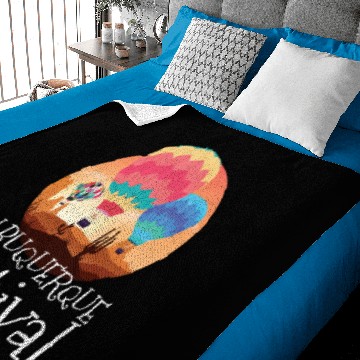 Discover Albuquerque Balloon New Mexico Hot Air Balloon Baby Blankets