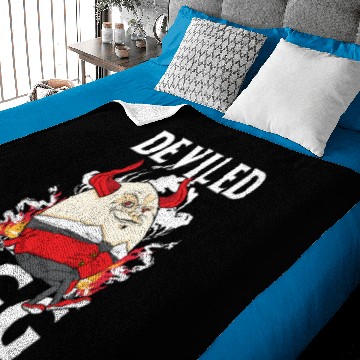 Discover Deviled Eggs Funny Holidays Evil Egg Party Potluck Baby Blankets