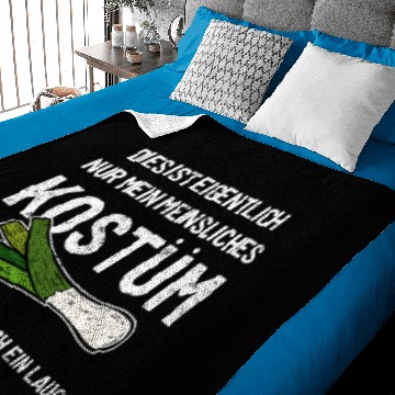 Discover Leek Onion Vegetable Baby Blankets