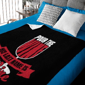 Discover Engagement Wine Baby Blankets