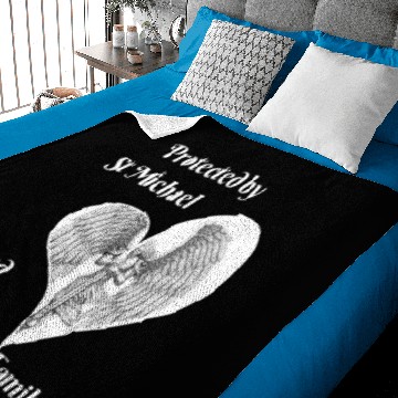 Discover Protected by St Michael Baby Blankets