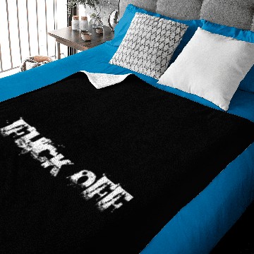 Discover Fuck Off Baby Blankets