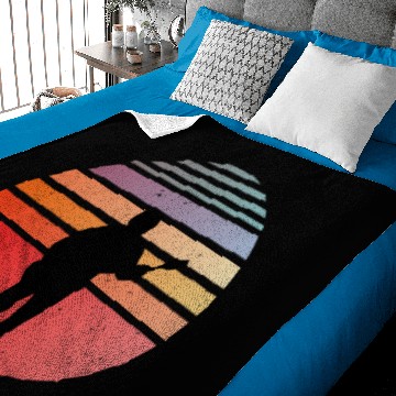 Discover Guitar Player Baby Blankets