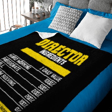 Discover Fancy Director Ingredients Baby Blankets