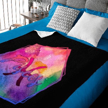 Discover Pisces Watercolor Symbol Baby Blankets