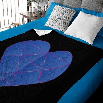 Discover Sapphire Heart Baby Blankets