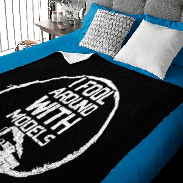 Discover Models collectors Train miniature model track Baby Blankets