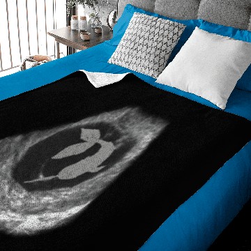 Discover Narwhal love pregnancy Baby Blankets