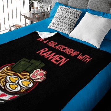 Discover Ramen Lover Relationship Sarcastic Funny Valentine Baby Blankets